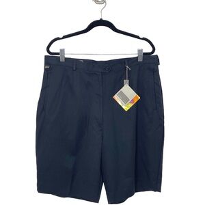 Cutter & Buck Golf Shorts with Moisture Control Dark Navy Blue Size 16